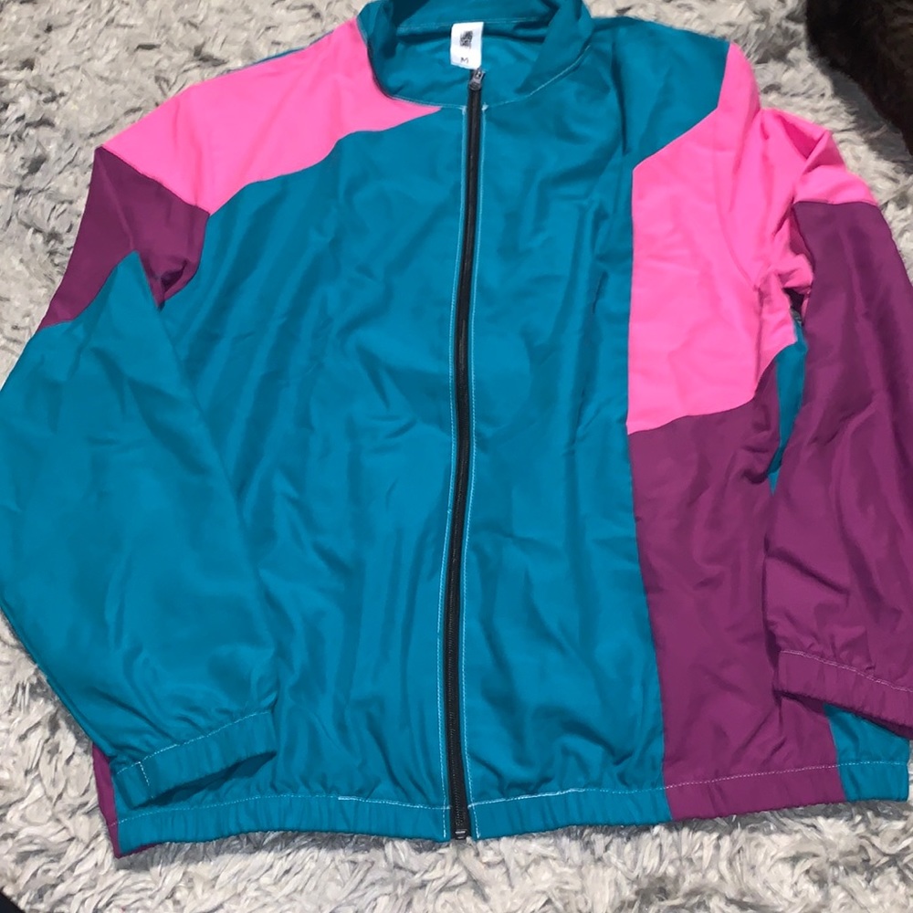 Long Shot Movie 80s 90s Winderbreaker Jacket SXSW Seth Rogen